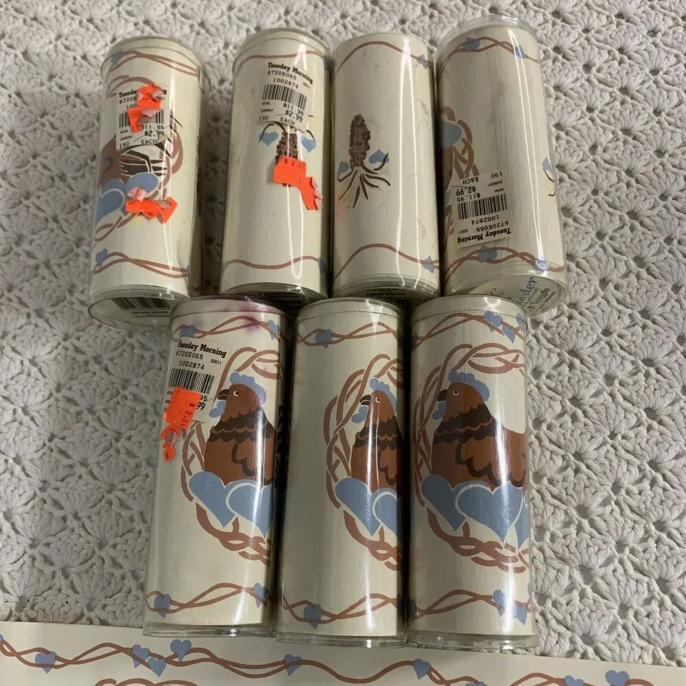 Vintage Hens Decorative WALL BORDER Pre-Pasted 8 X Rolls Farmhouse Country
